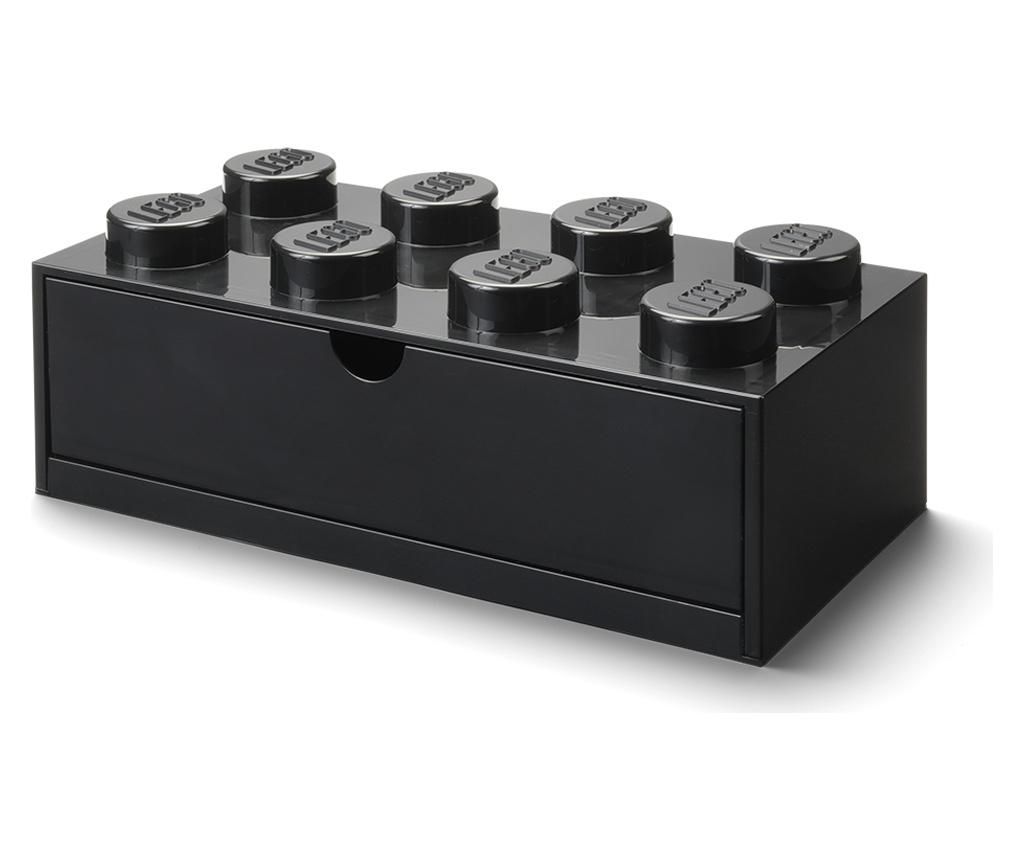 Organizator pentru birou LEGO Black – LEGO Storage, Negru LEGO Storage